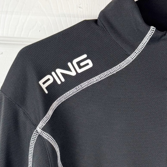 Ping Black University of Kentucky Quarter Zip Pullover w/ Blue Embroidered Logo - Picture 6 of 8